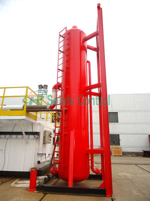 320m3/h Capacity Mud Gas Separator For Oil Gas Drilling